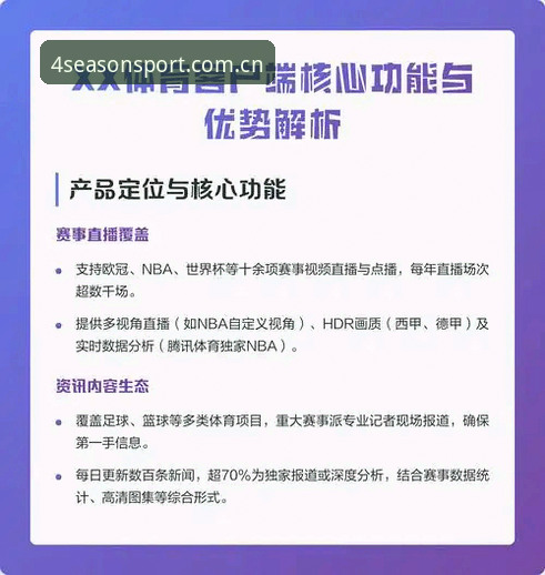 四季体育平台核心功能与使用体验详解